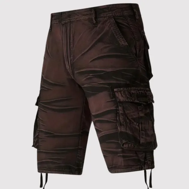Anton - Herren Cargo-Short mit Stickerei