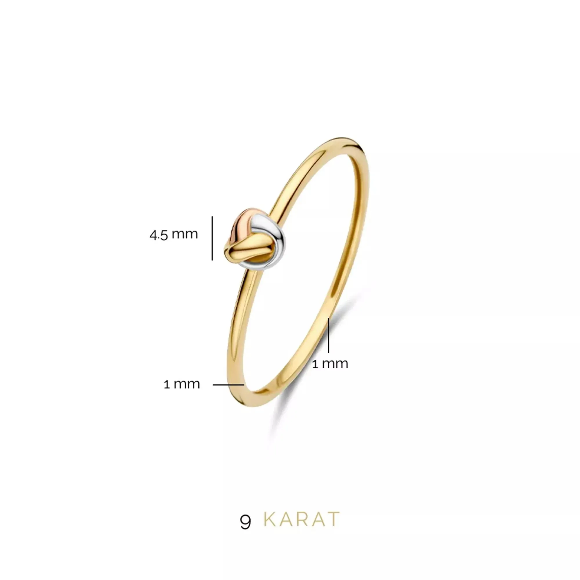   BELORO  Beloro Jewels Della Spiga damen Ring 375 Gold BO33 Gold
