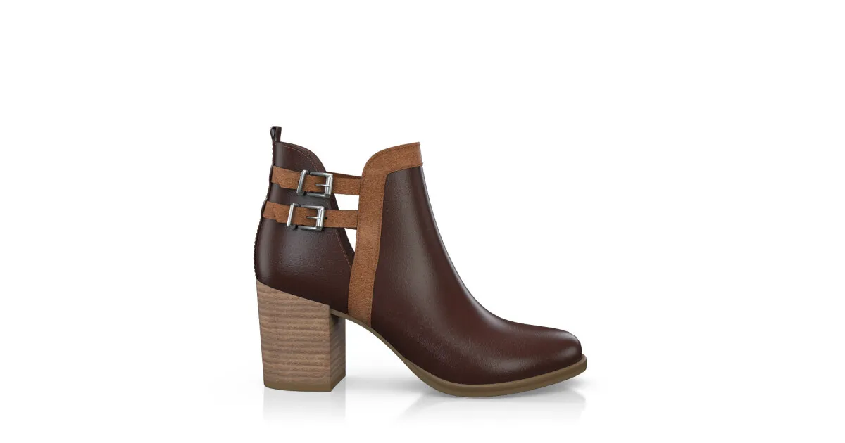 Blockabsatz-Stiefeletten 60775