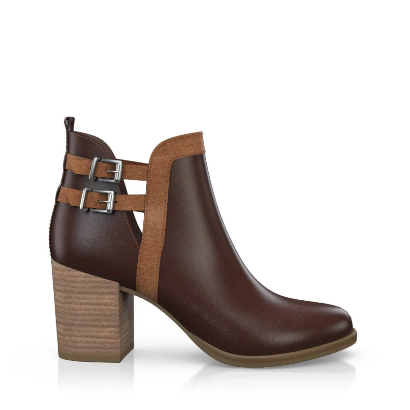 Blockabsatz-Stiefeletten 60775