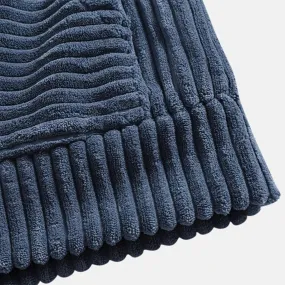 Heidi-Mode | Hoodie In Geripptem Rippvelours