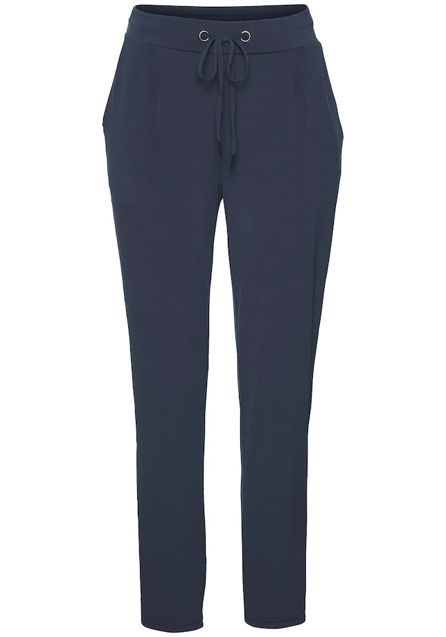 LASCANA Schlupfhose, aus glatter Jerseyqualität, leichte Sommerhose mit Taschen, bügelfrei