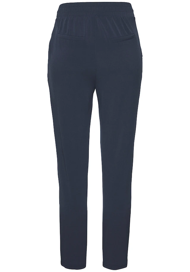 LASCANA Schlupfhose, aus glatter Jerseyqualität, leichte Sommerhose mit Taschen, bügelfrei