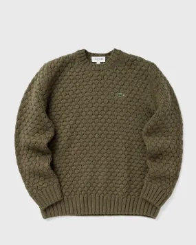 Pullover Lacoste Carded Wool Crew Neck Sweater AH3223-BMY