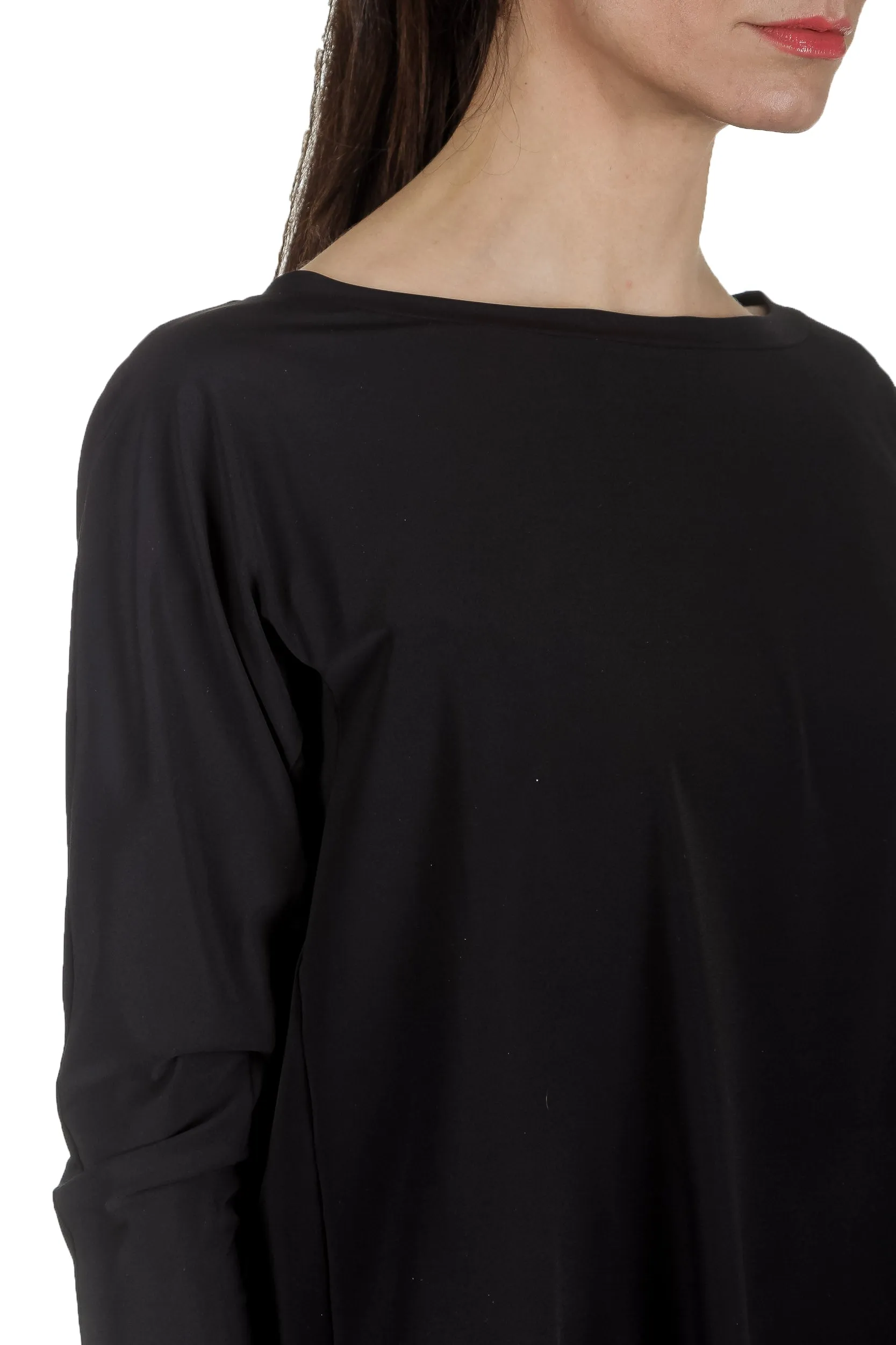 Schella Kann 2 Damen Stretch Longsleeve Shirt schwarz