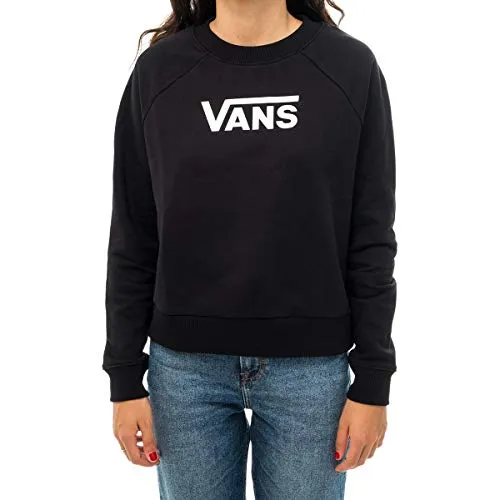 Vans Flying V FT Boxy Crew - Schwarz - Damen