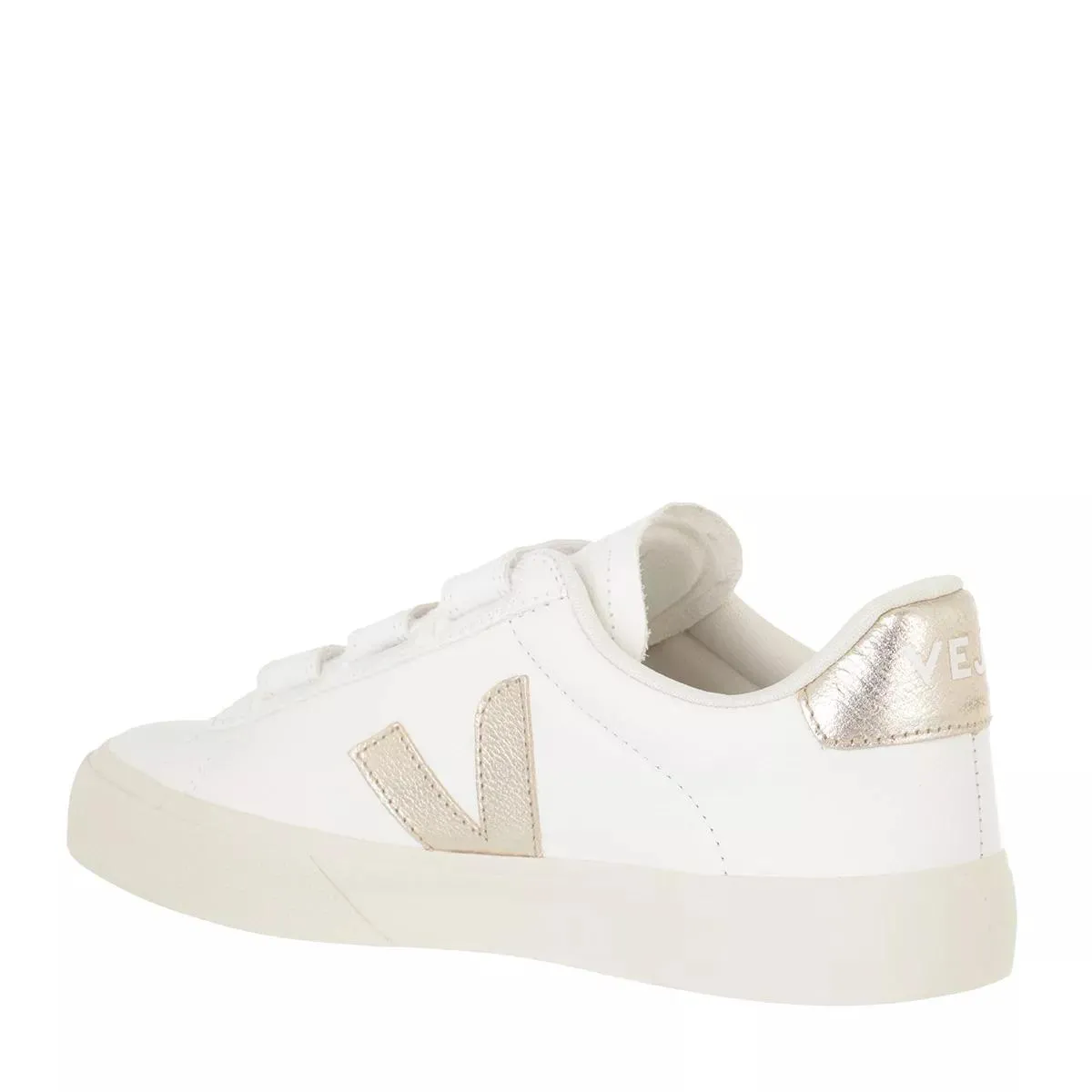   Veja  Recife Logo Chromefree  Extra White Platine  Low-Top Sneaker 