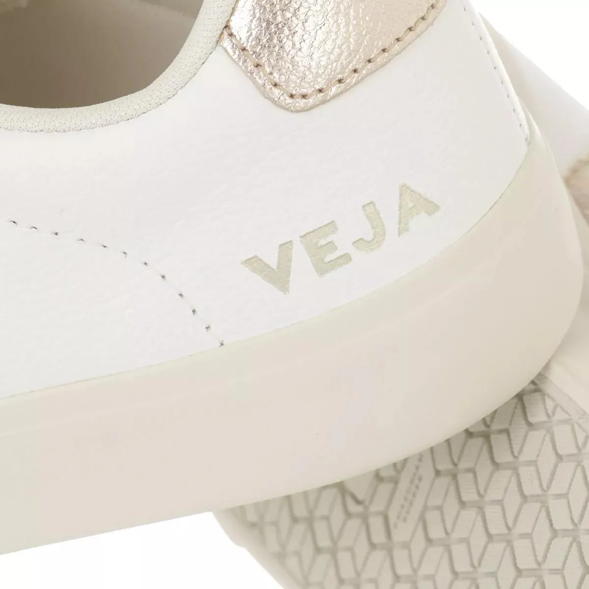   Veja  Recife Logo Chromefree  Extra White Platine  Low-Top Sneaker 