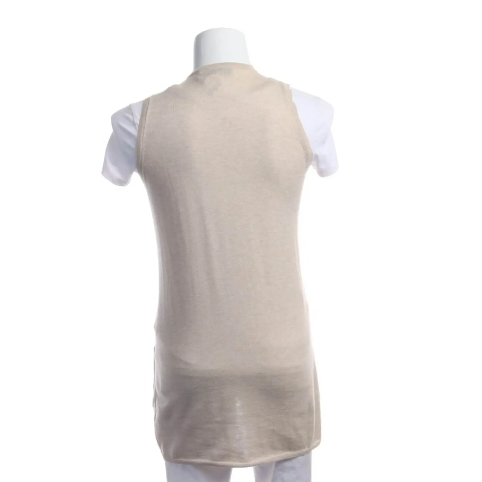Weste S Beige